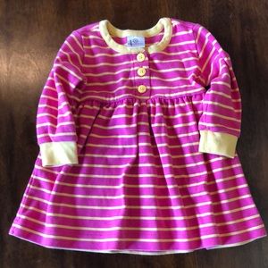 Hanna Andersson organic striped pocket dress